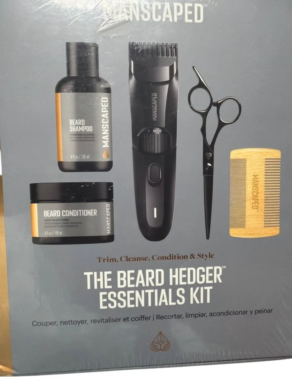 NWB Manscaped The Beard Hedger Essentials Kit Size OS